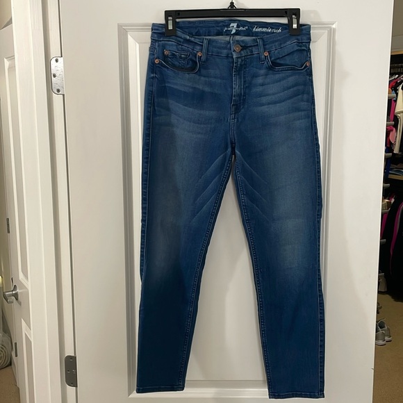 7 For All Mankind Denim - 7 for All Mankind kimmie cropped jeans